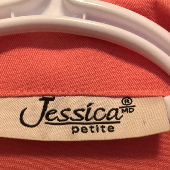 🧵 Jessica Petite Salmon Colour Blazer - Picture 3 of 4